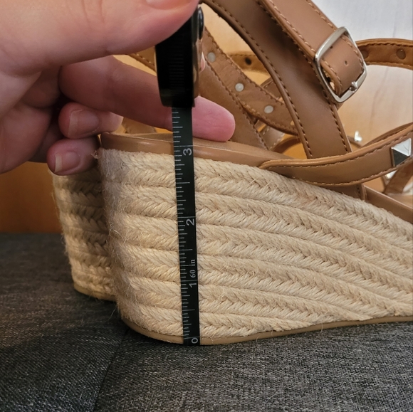 NWOT Torrid Studded Wedge Gladiator Sandals - Picture 4 of 5